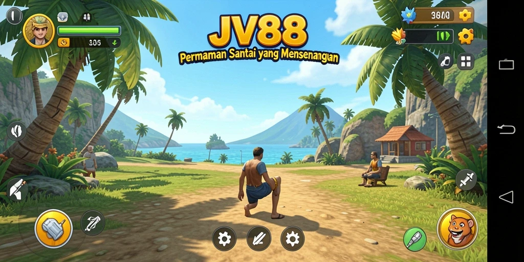 Gameplay menarik dan penuh warna dari JV88 yang menghibur.