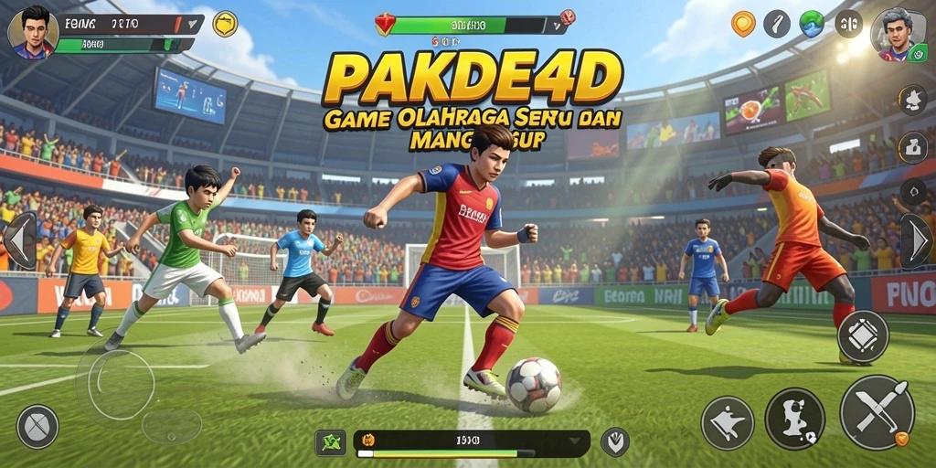 Tampilan gameplay PAKDE4D yang seru dan penuh aksi.