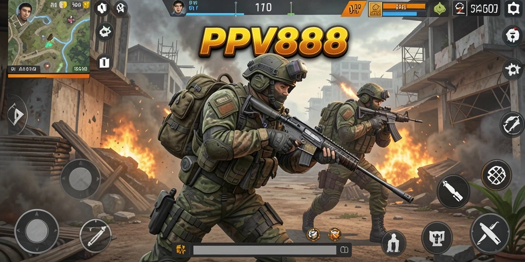 Gameplay mendebarkan dengan aksi tempur seru di PPV88.
