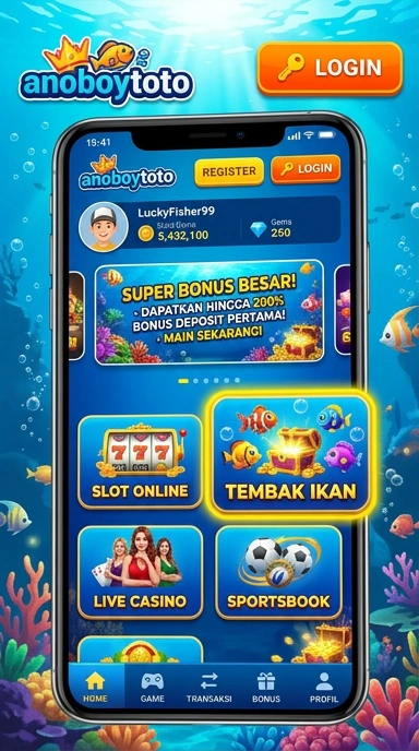 Halaman katalog aplikasi lengkap dari anoboytoto.